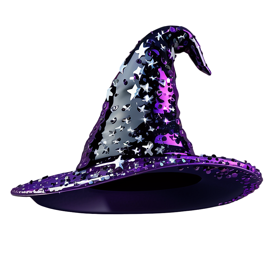 Sparkling Witches Hat Png Utu