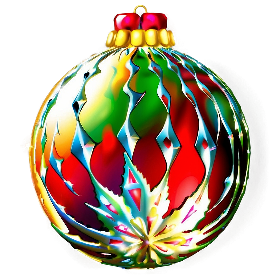 Sparkling Xmas Ornament Set Png Jon36