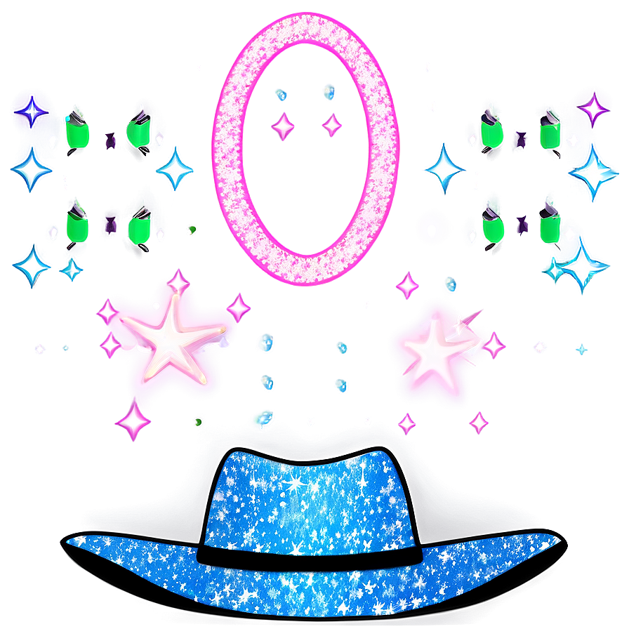 Sparkly Cowgirl Hat Png 94