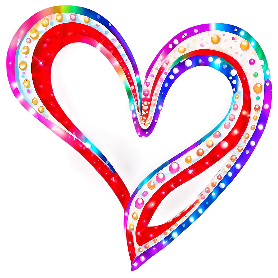 Sparkly Heart Clipart Fantasy Png 67