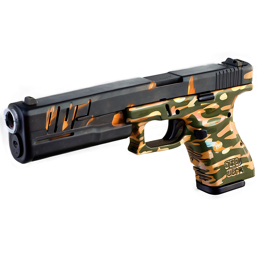 Special Edition Glock Firearm Png Yib29