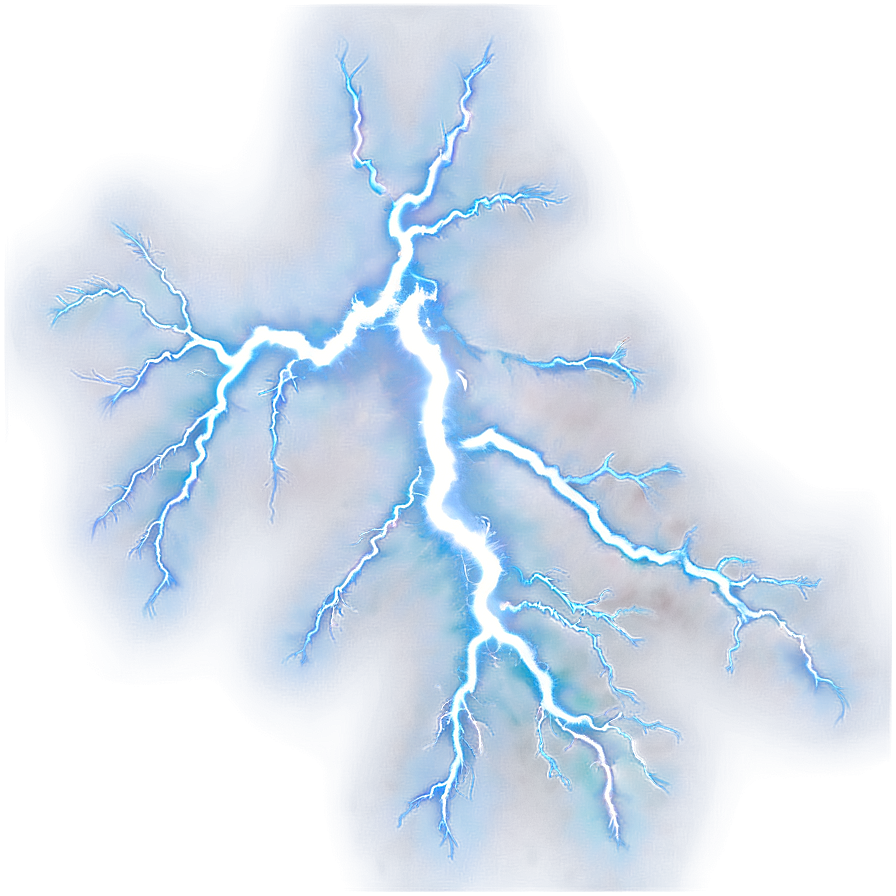 Spectacular Blue Lightning Png 45