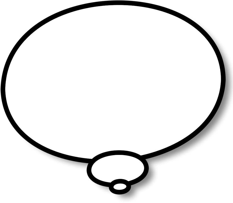 Speech Bubble Outline