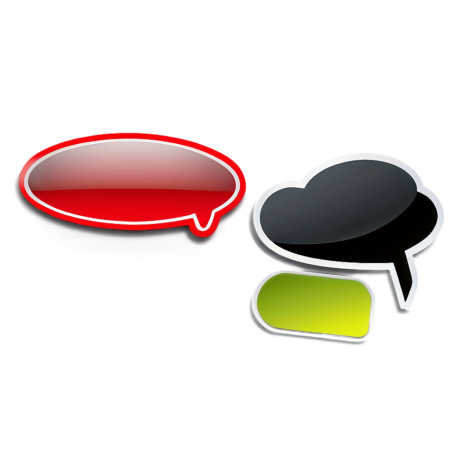 Speech Bubble Shapes Png Qiy