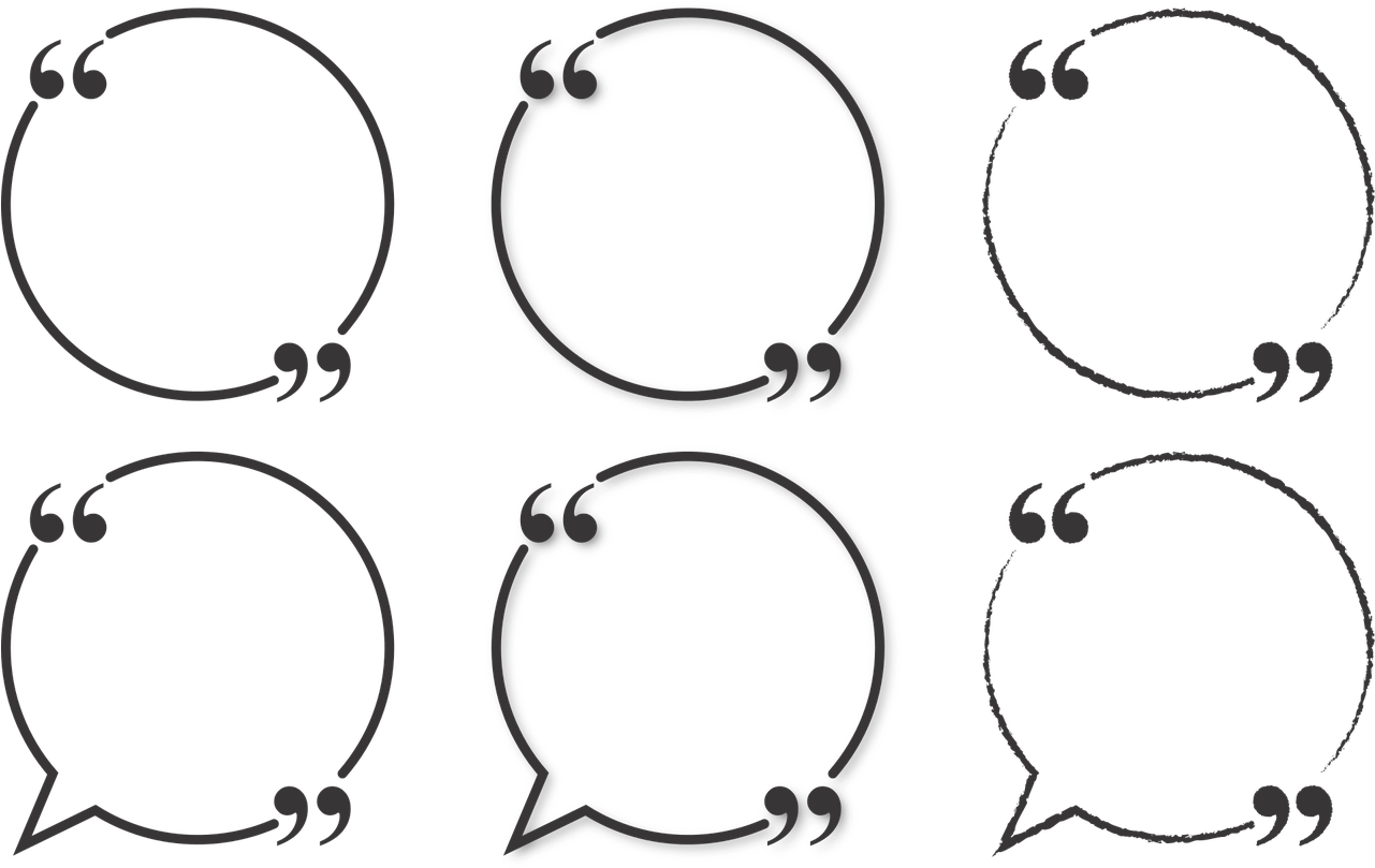 Speech Bubbles Vector Illustration