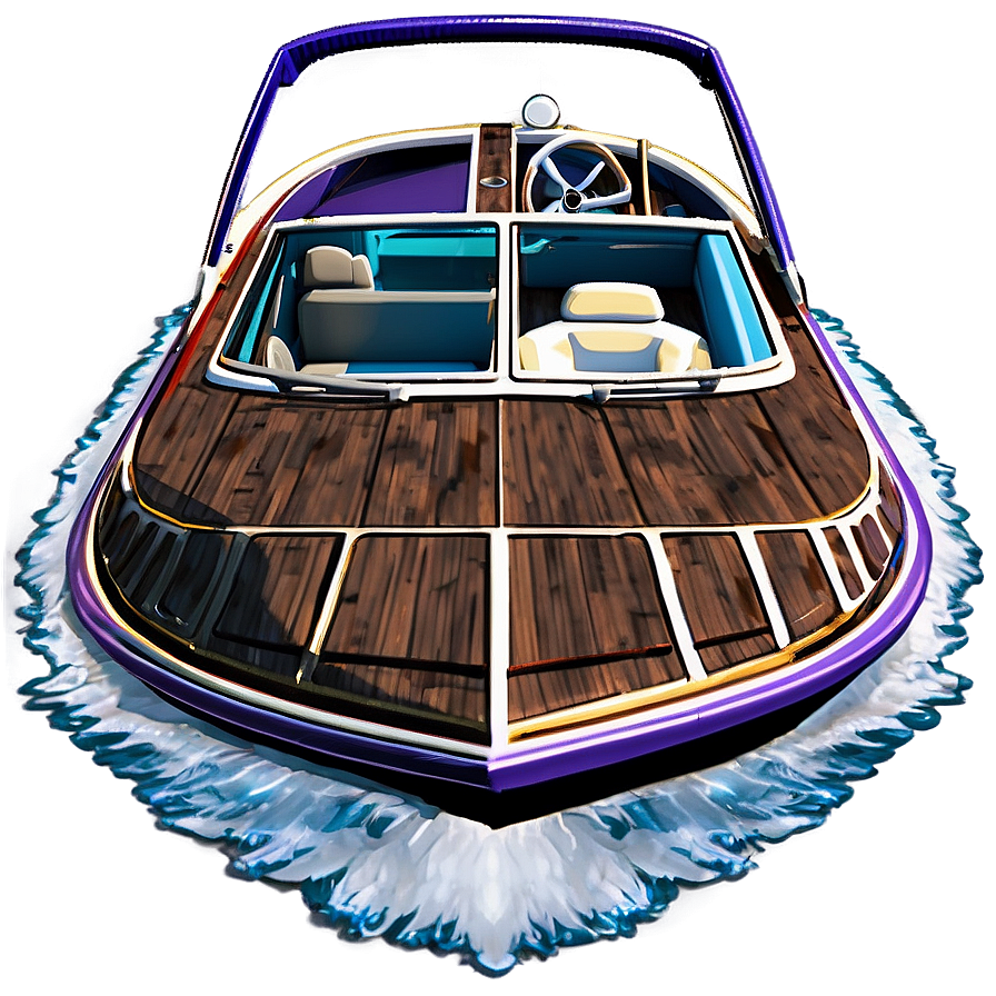 Speed Boat Bow View Png 06282024