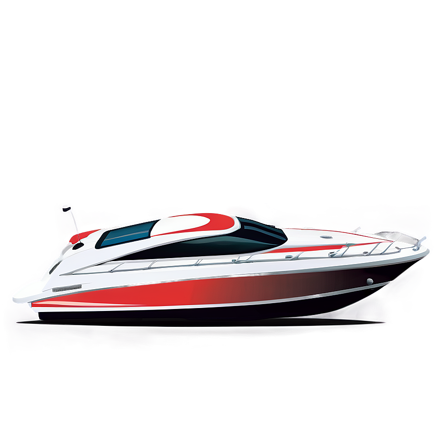 Speed Boat Vector Png 06282024