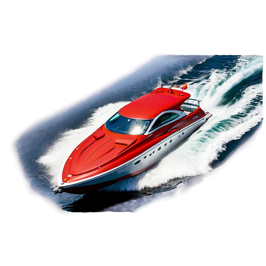 Speed Boat Wake Png Rrm49