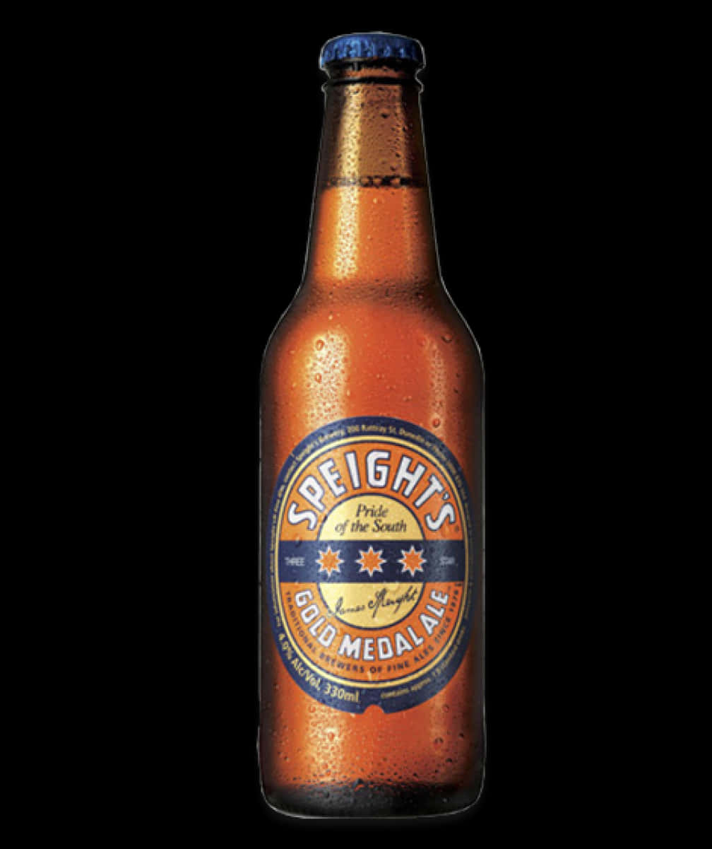 Speights Gold Medal Ale Bottle