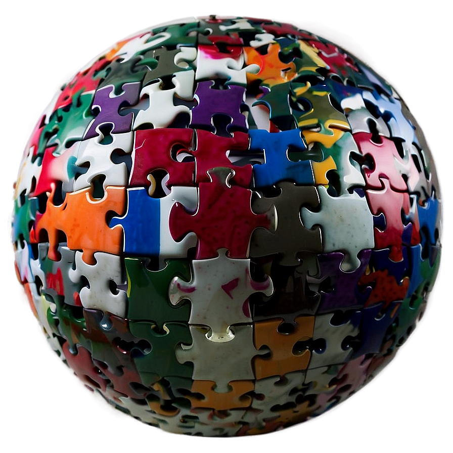 Spherical Puzzle Ball Png Lda