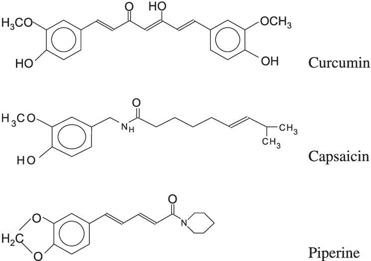 Spice Compound Chemical Structures