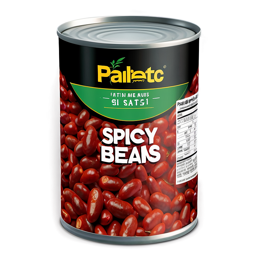 Spicy Beans Can Png Tyi