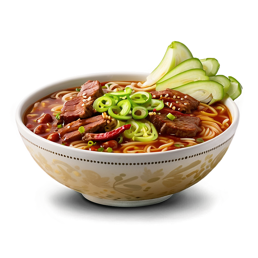 Spicy Beef Ramen Bowl Png Kmc