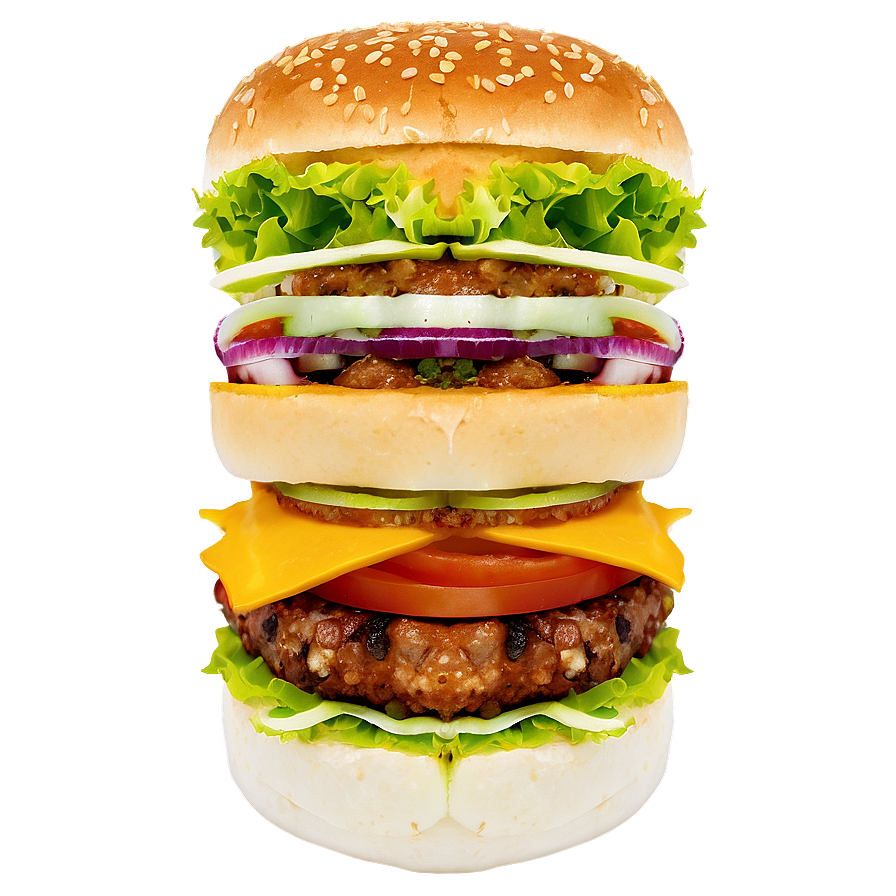 Spicy Burger Png 27