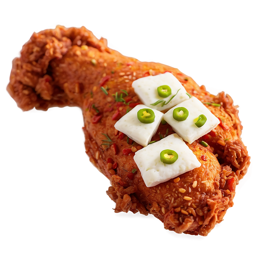 Spicy Hot Fried Chicken Png Pnj34