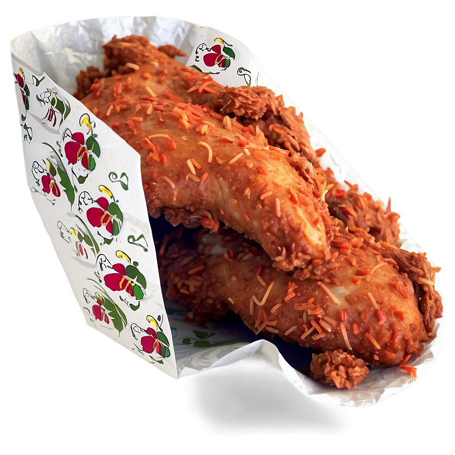 Spicy Hot Fried Chicken Png Tqj4