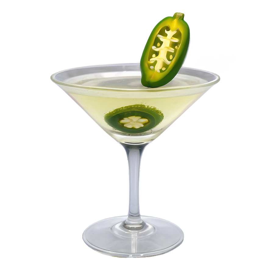 Spicy Jalapeño Martini Png Mxf