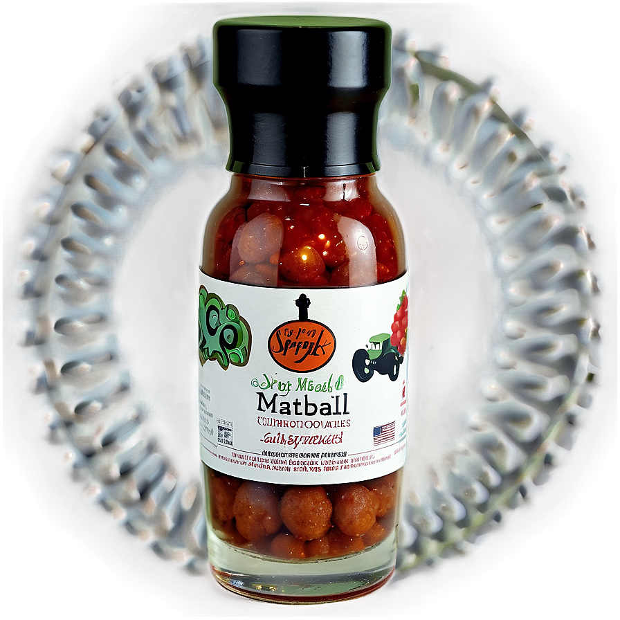 Spicy Meatball Curry Sauce Bottle