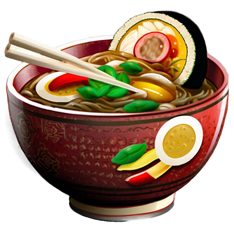 Spicy Ramen Bowl Png Vts