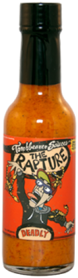 Spicy Rapture Hot Sauce Bottle