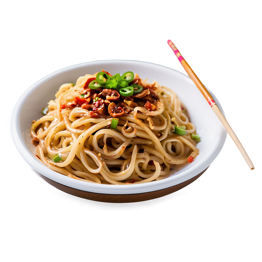 Spicy Szechuan Noodles Recipe Png 2