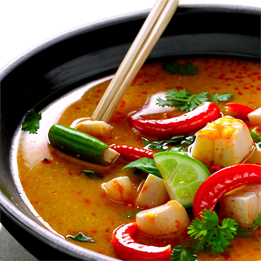 Spicy Thai Soup Png 05242024