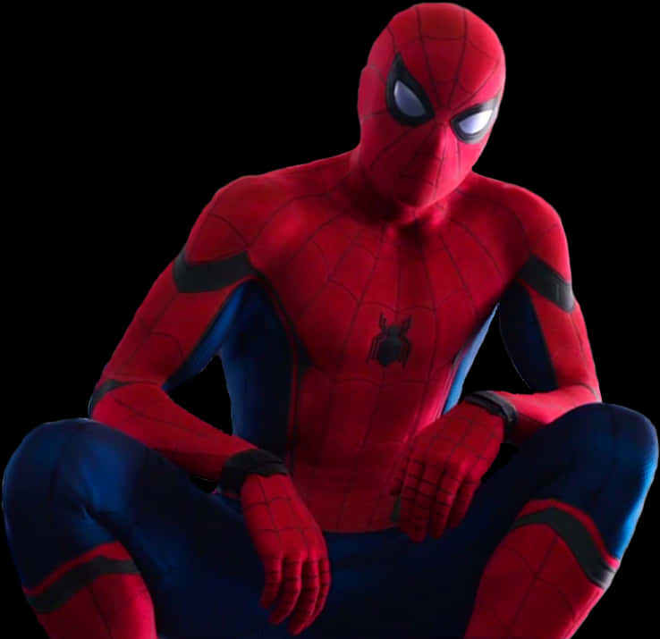 Spider Man Crouching Pose