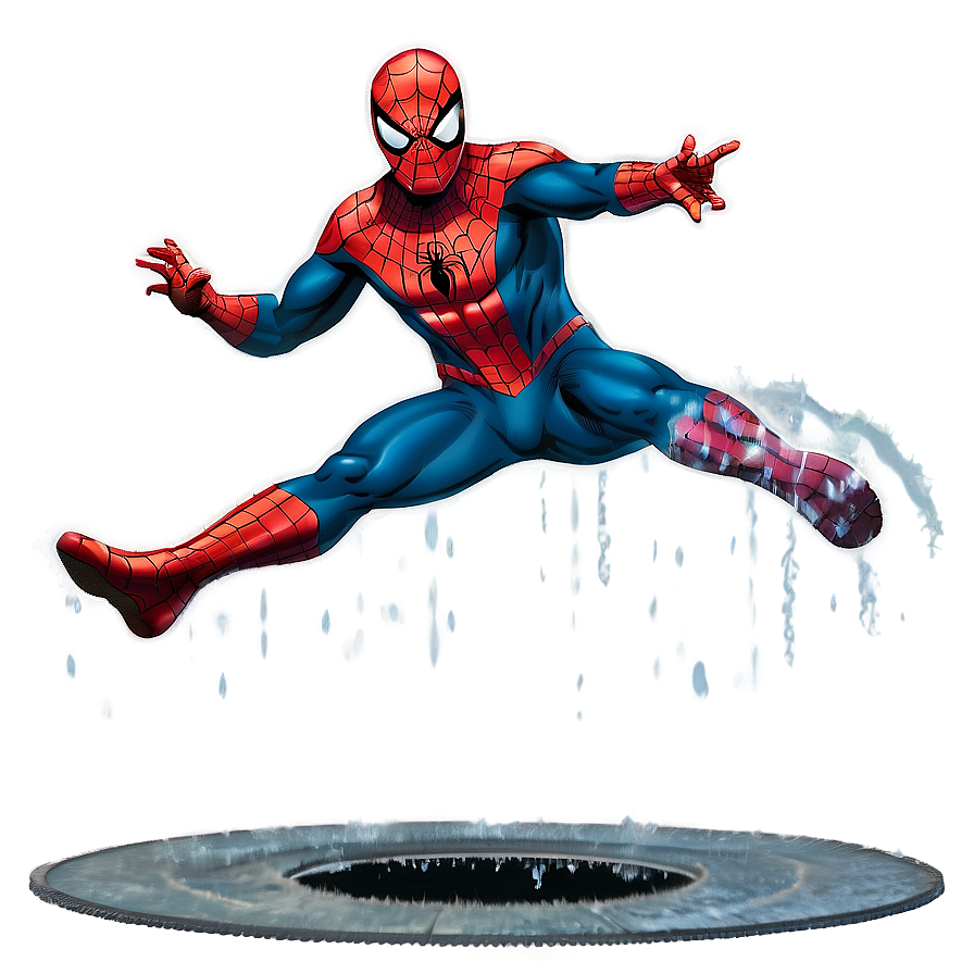 Spiderman Jumping Transparent Png Yhf