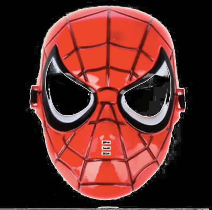 Spiderman Mask Closeup