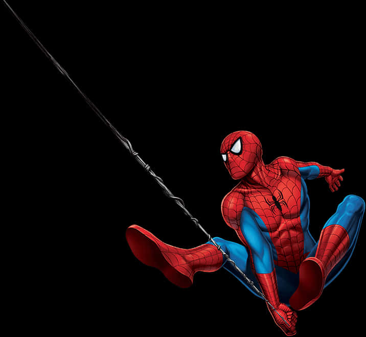 Spiderman Swinging Action