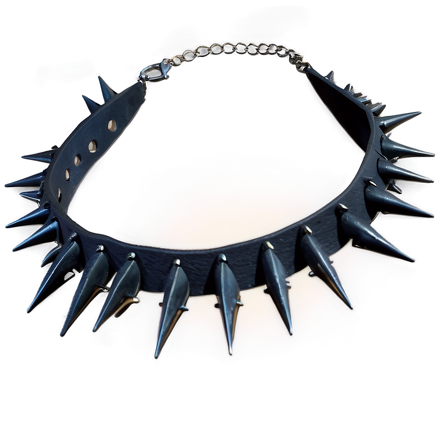 Spiked Choker For Costume Party Png Hjo12