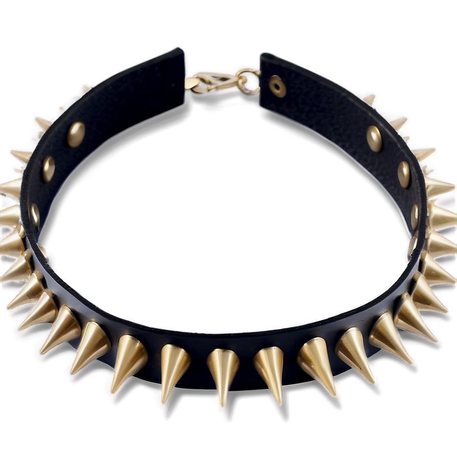 Spiked Choker For Everyday Wear Png 06282024