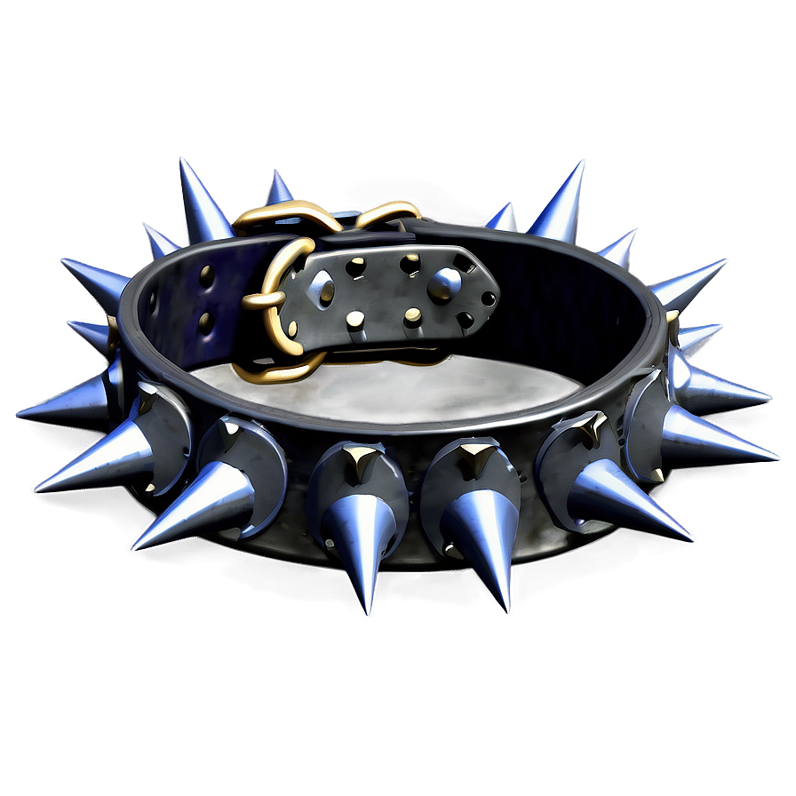 Spiked Collar Detail Png Alv