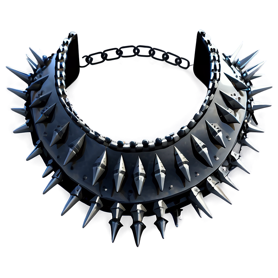 Spiked Collar Fashion Item Png Ugc7