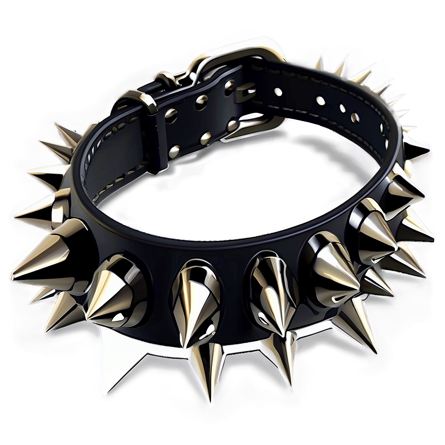 Spiked Collar Illustration Png Rsg23