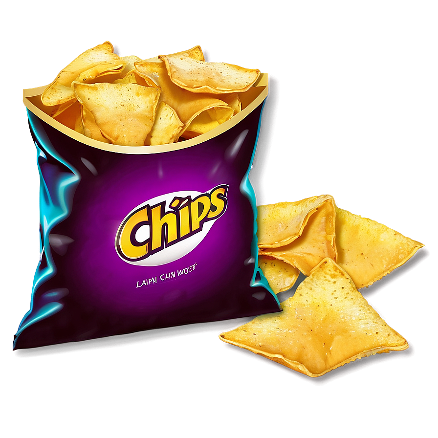 Spilled Bag Of Chips Png Byv79