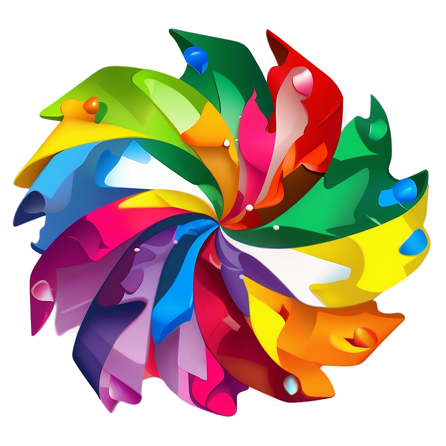 Spinning Pinwheel Clipart Png Yda