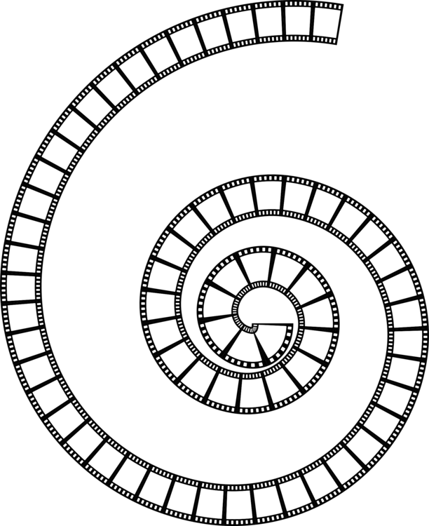 Spiral Filmstrip Illustration