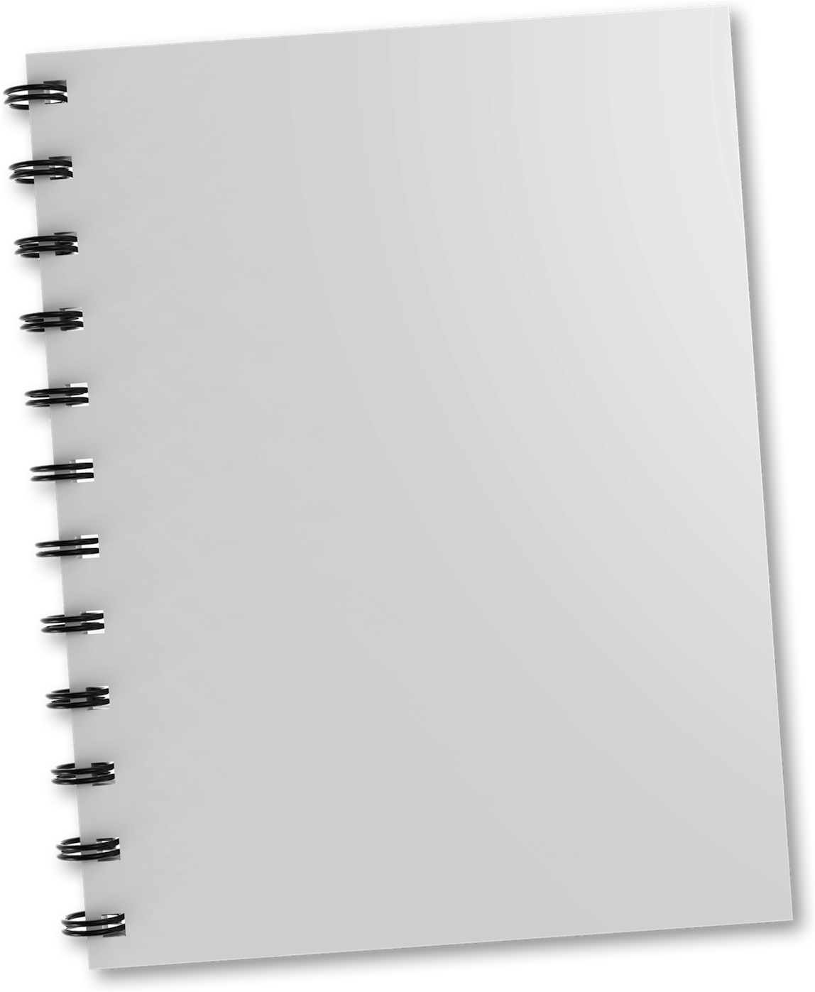 Spiral Notebook Blank Pages