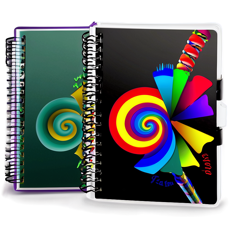 Spiral Notebook For Kids Png 06132024