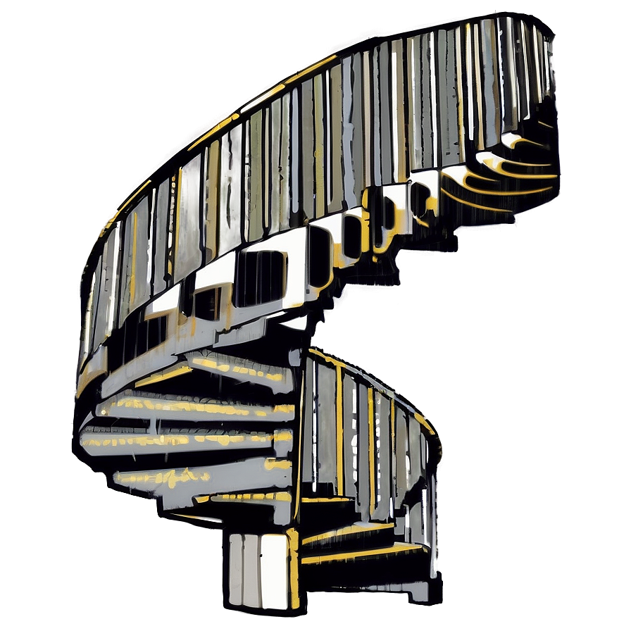 Spiral Staircase Clipart Png Ddq87