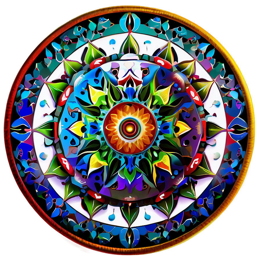 Spiritual Mandala Image Png Qyw