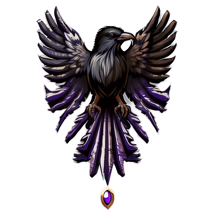 Spiritual Raven Emblem Png Vlc