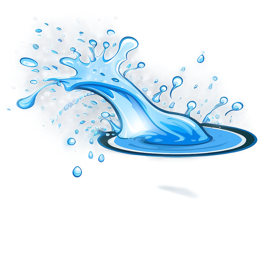 Splashing Water Cartoon Png Lyd