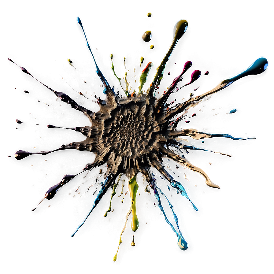 Splat Mud Effect Png 82