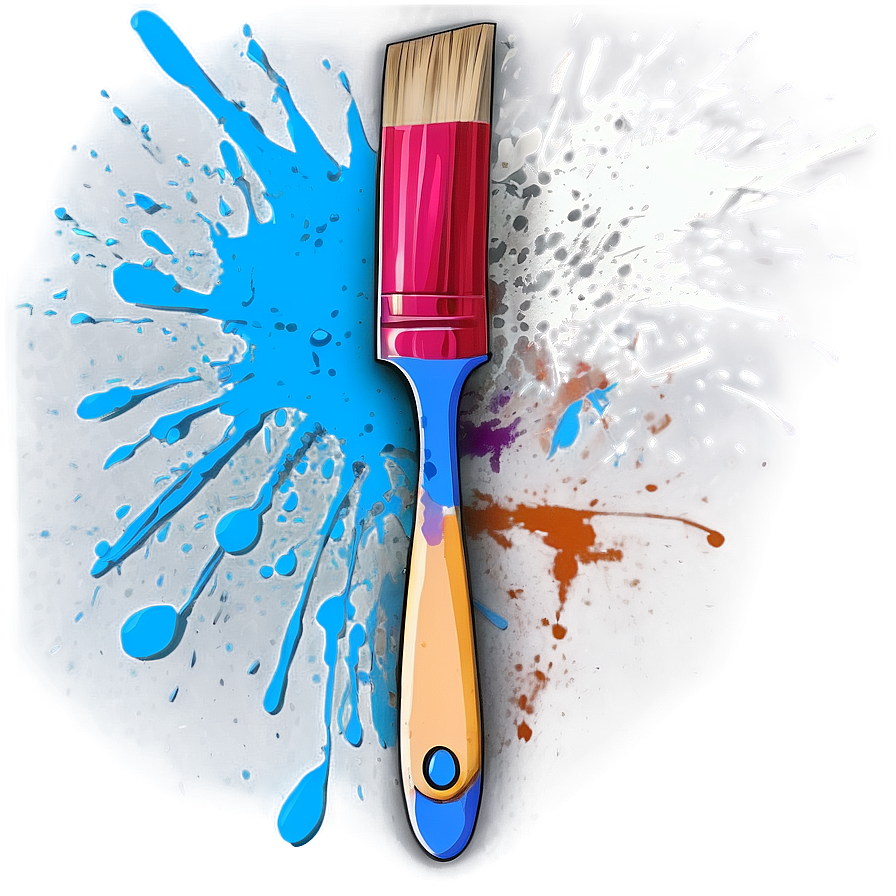 Splatter Paint Brush Stroke Png 06272024