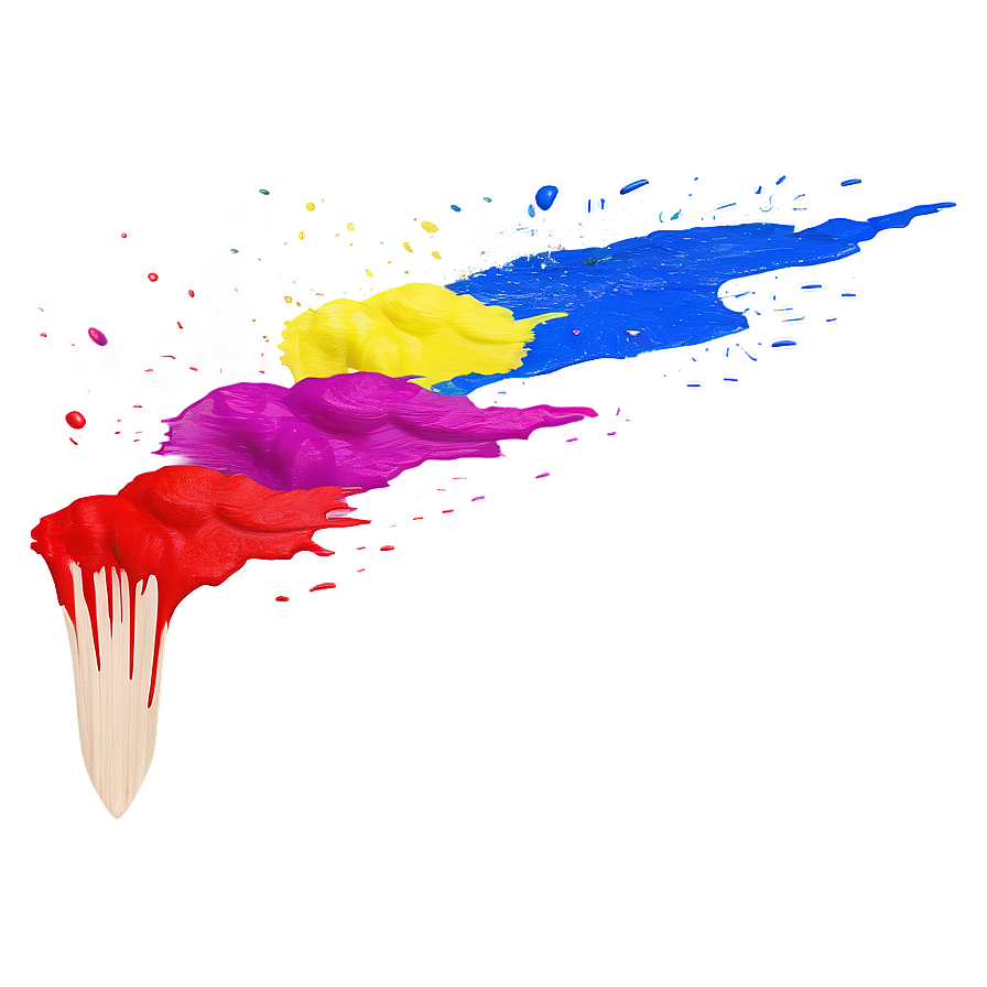 Splatter Paint Brush Strokes Png 05042024