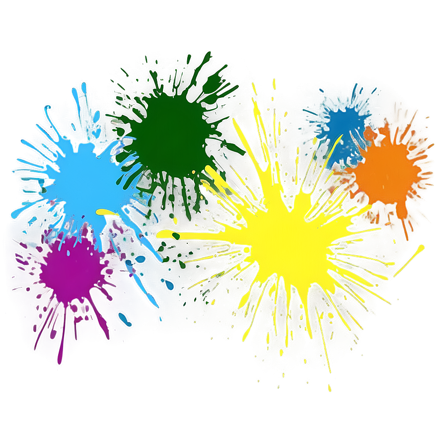 Splatter Paint Brush Strokes Png 05042024