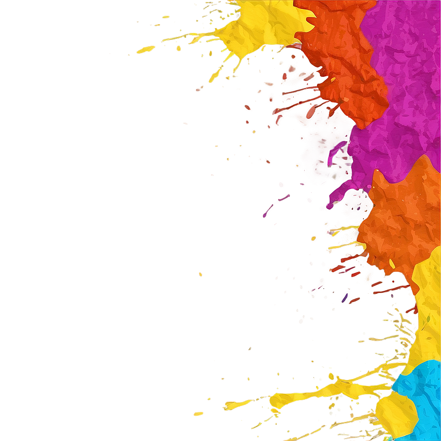 Splatter Paint Frame Png Yhe62