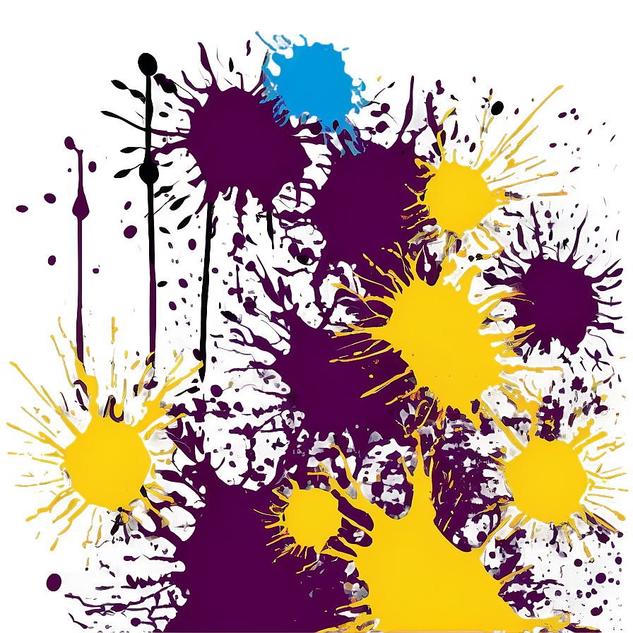 Splatter Paint Pattern Png Wgy78